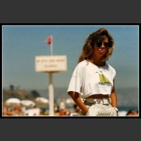 Plaża w Chile w roku 1980...